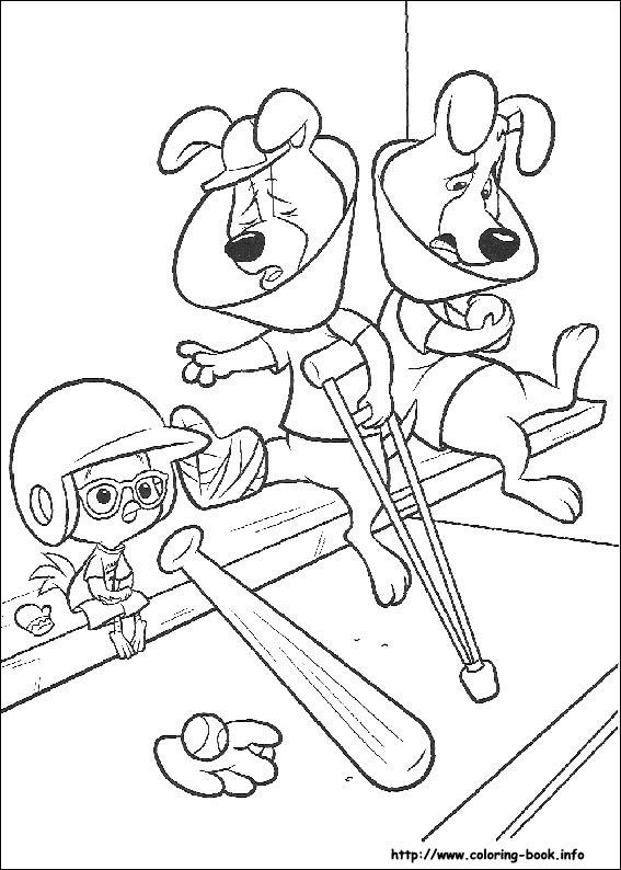 Chicken Little coloring picture